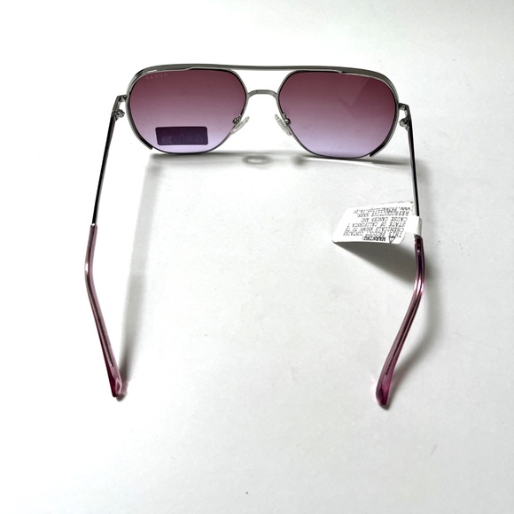 New Original GUESS Double Bridge Aviator Sunglasses GO00064 Classic Pink Lens main image 3